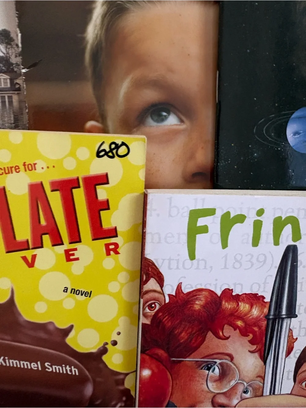 Variety of children book collection